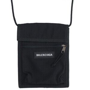 Balenciaga Explorer Pochette Shoulder Bag Black
